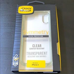Clear Otter Box Case - Iphone X